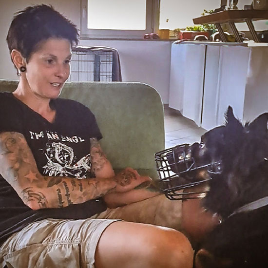 Freya von Leinelos Hundetraining beim Einzeltraining